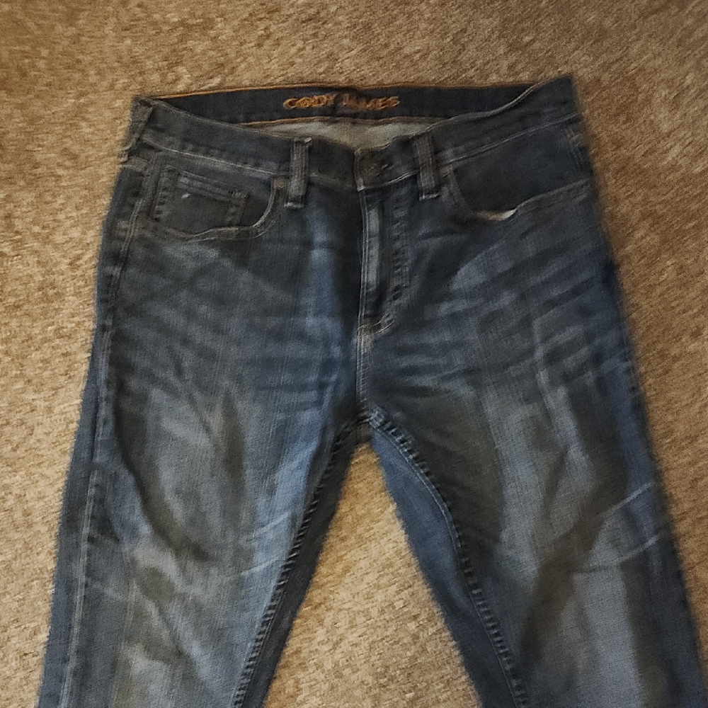 Cody James Men's Blue Bootcut Jeans